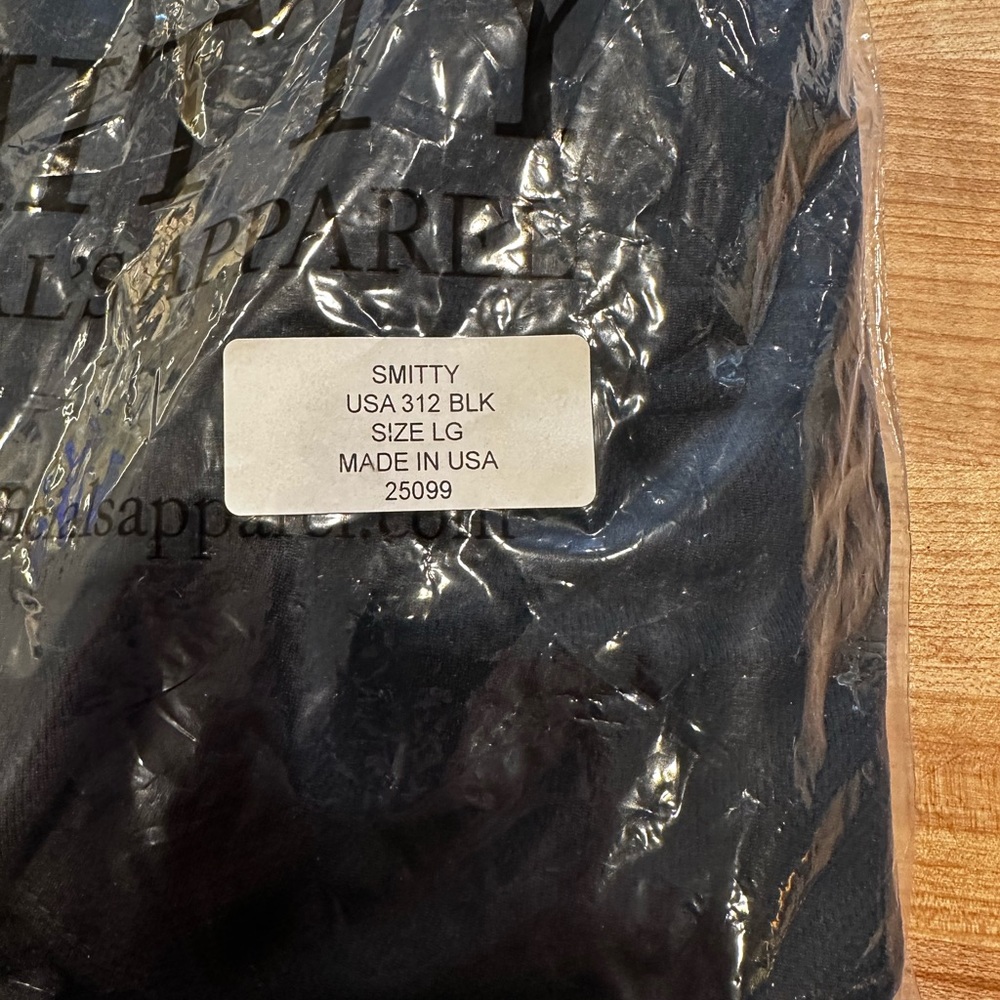 Smitty Umpire Shirt Black/Grey Polo MLB - Picture 4 of 4